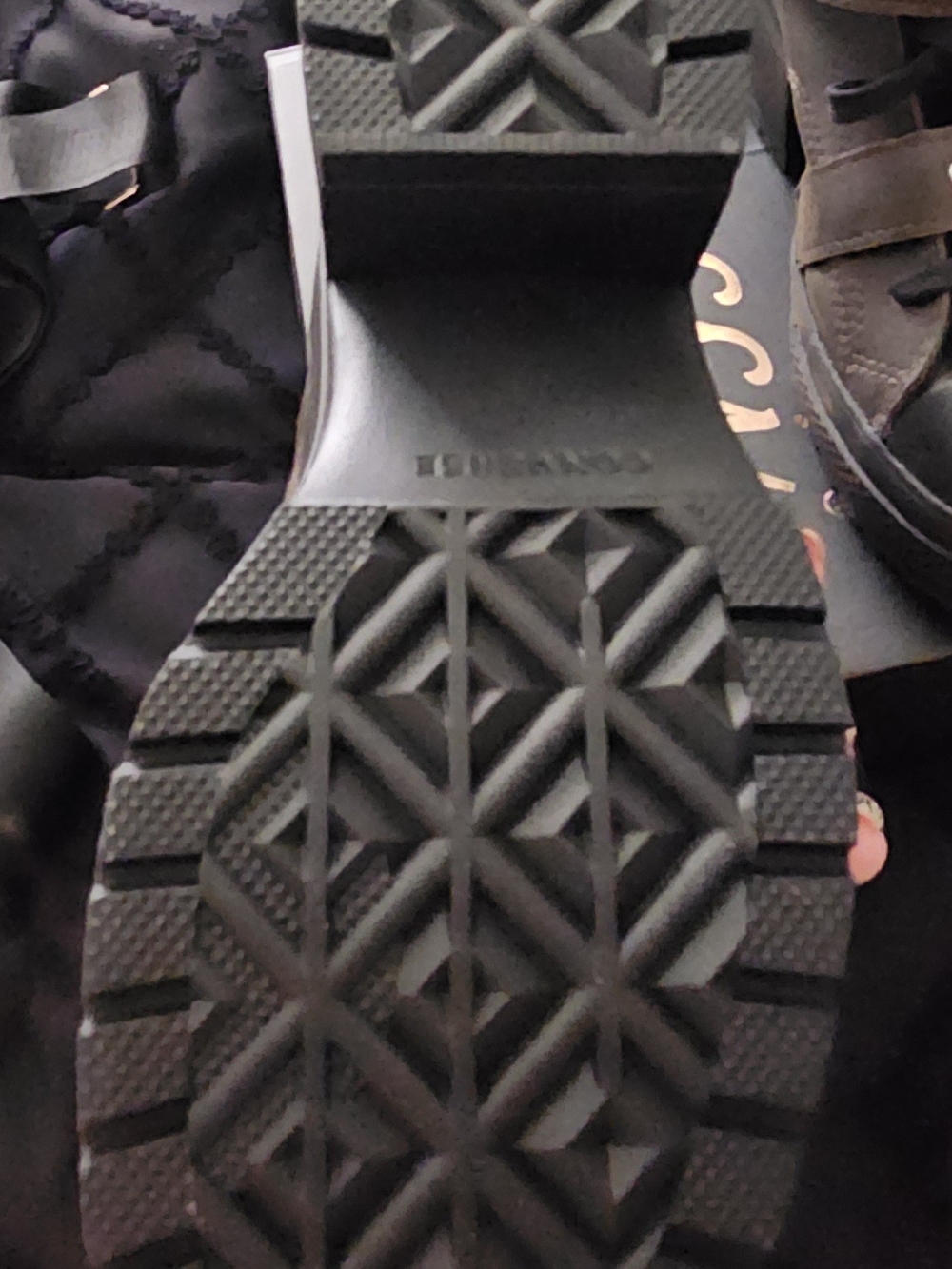 Converse Black Chunky Platform Lace-Up Ankle Boots - Picture 4 of 5